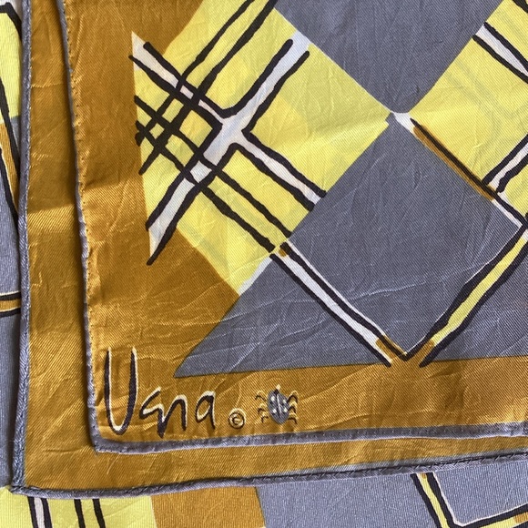 Vera Neumann vintage rectangular scarf 60s 70s - Picture 3 of 8